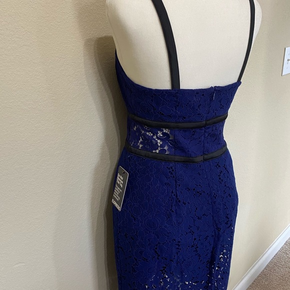 Lace Dress with Satin Straps - NWT - Picture 6 of 7